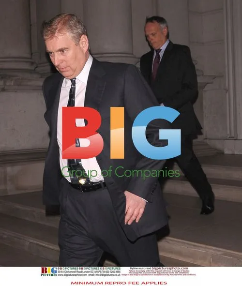 Prince Andrew at HSBC Building