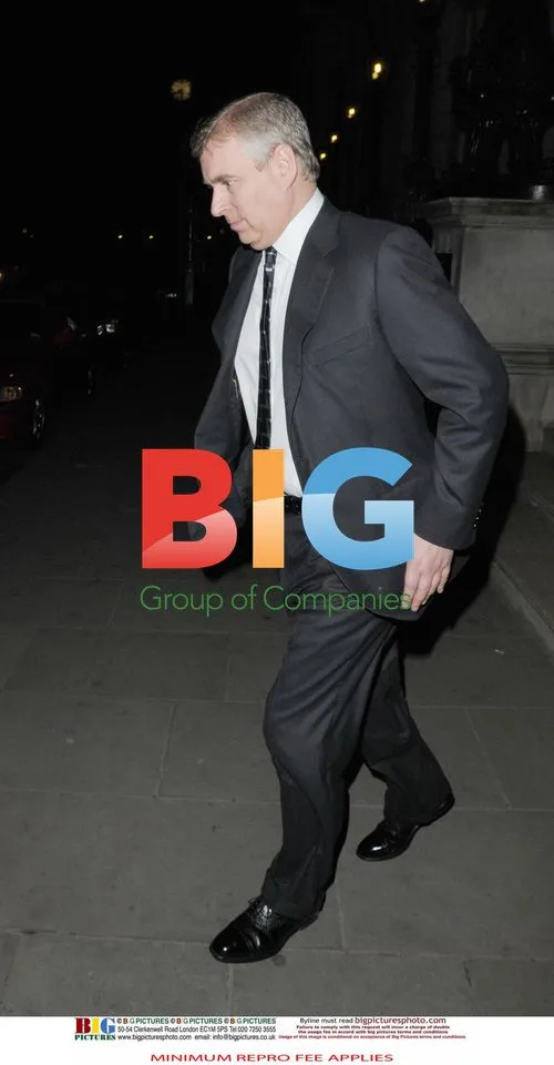 Prince Andrew Visits HSBC Bank