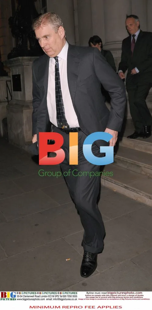 Prince Andrew visits HSBC in London