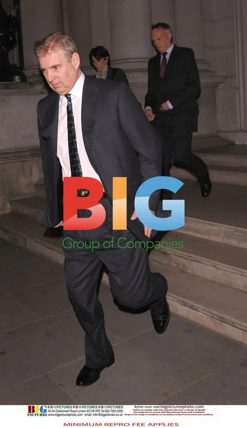 Prince Andrew Visits HSBC Bank