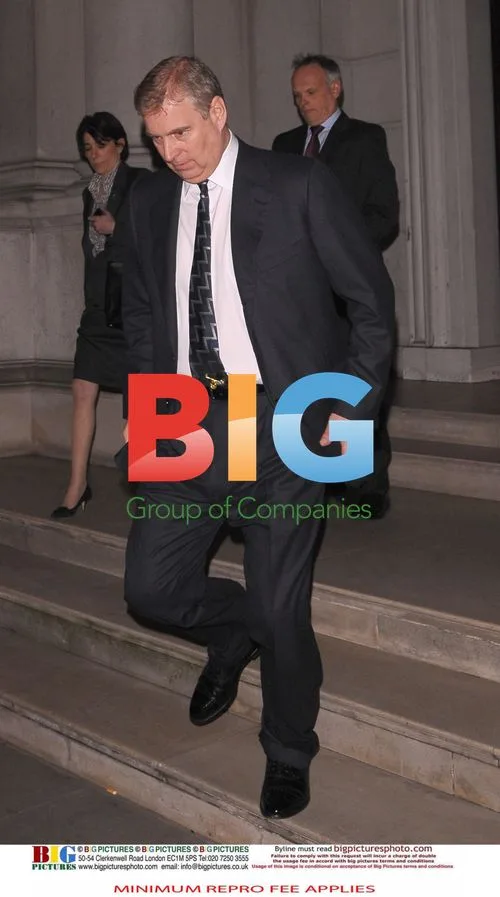 Prince Andrew Visits HSBC Bank