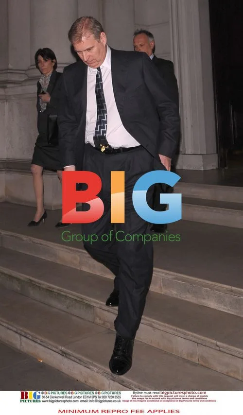 Prince Andrew visits HSBC in London