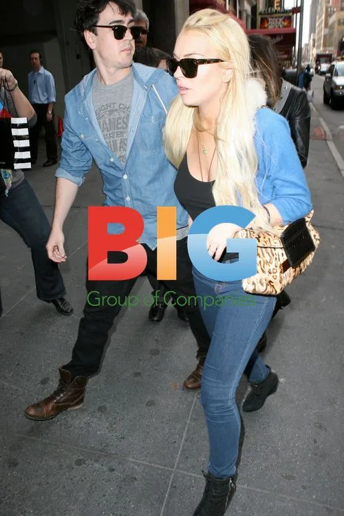 Lindsay Lohan Siblings Bowling NYC