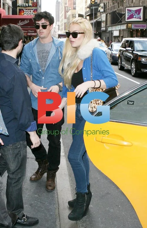 Lindsay Lohan and Siblings Bowling