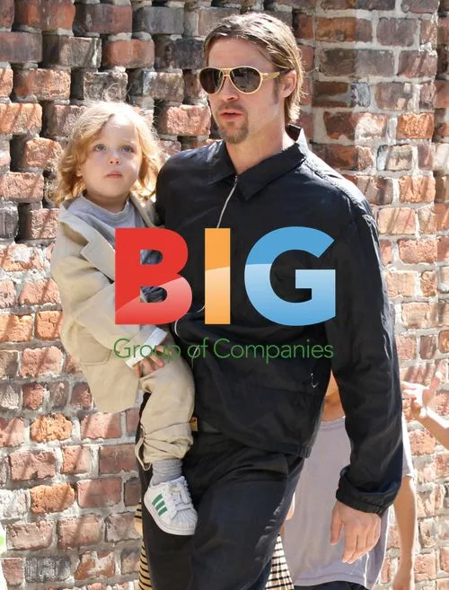 Brad Pitt and Angelina Jolie with kids in New Orleans