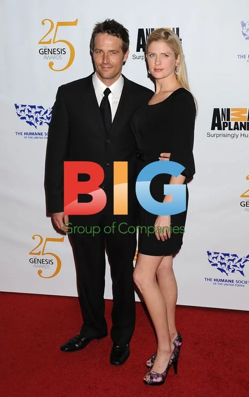 Michael Vartan and Lauren Skaar at Genesis Awards
