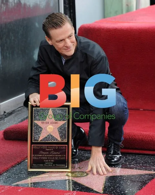 Bryan Adams Walk of Fame Ceremony