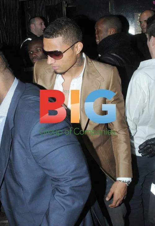 Kevin-Prince Boateng at Whisky Mist in London
