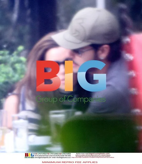 Eva Longoria and Eduardo Cruz Kiss at Chateau Marmont