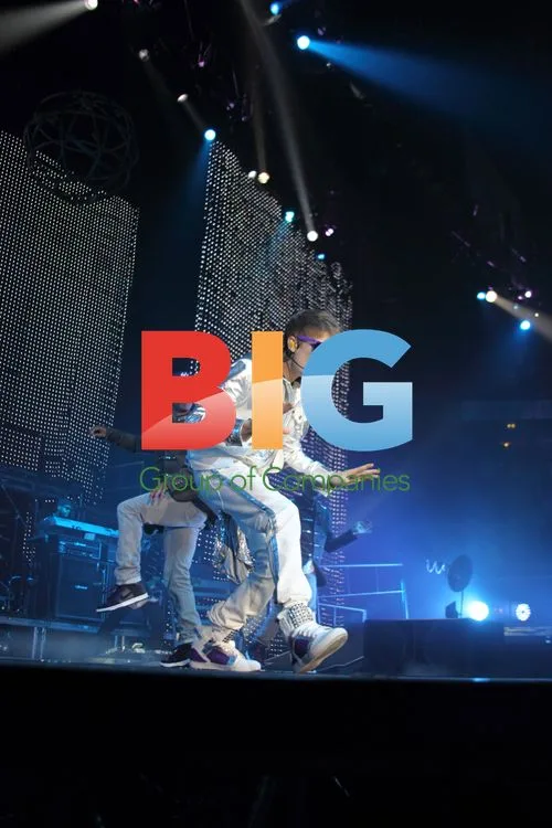 Justin Bieber Performing in Manchester