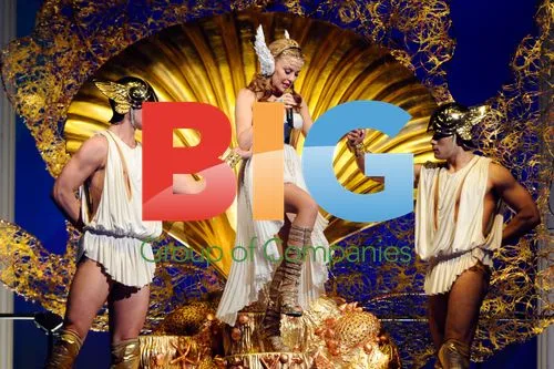 Kylie Minogue on Stage at Aphrodite Tour