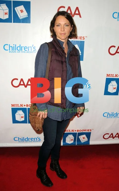 Kelli Williams at Milk + Bookies Story Time Celebration