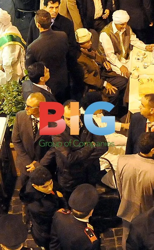 Gaddafi in Rome, Italy