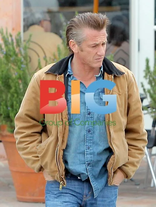 Sean Penn Out with Family in Malibu