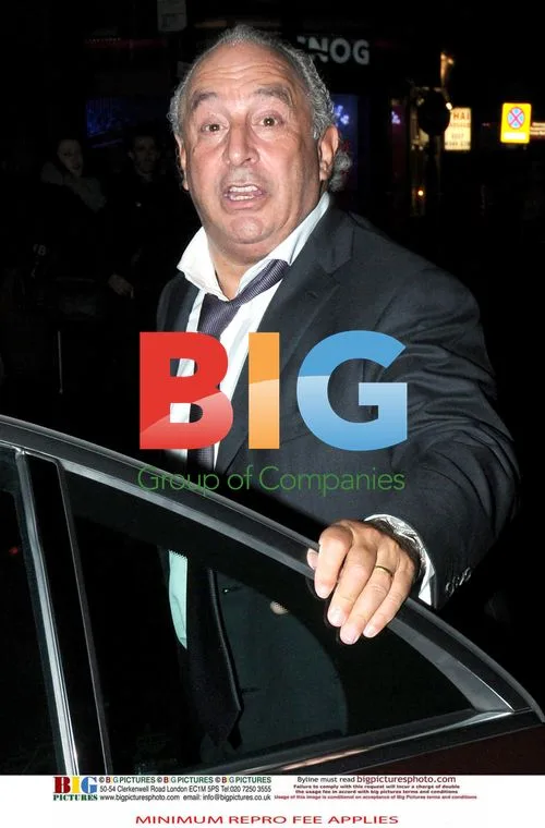 Sir Philip Green Leaving Box Nightclub