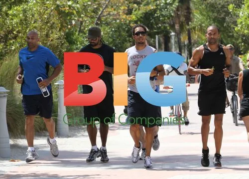 David Haye and Craig David Exercise Together