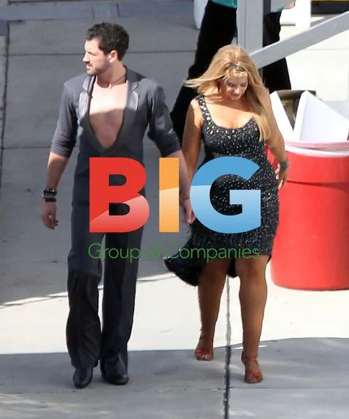 Maksim & Kristie at DWTS Rehearsal