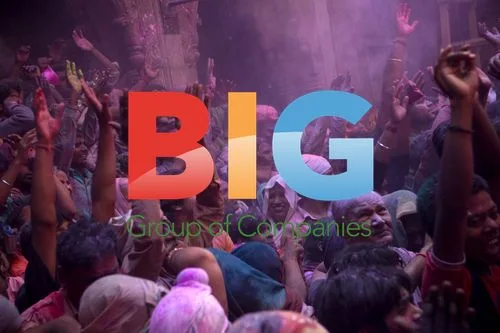 Hindu devotees celebrate Holi festival in Vrindavan