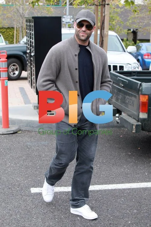 Jason Statham and Rosie Huntington-Whiteley Out in Malibu