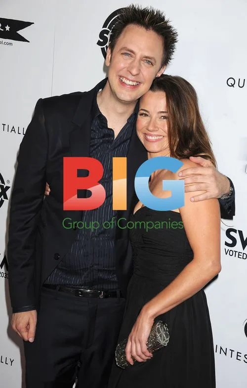 James Gunn and Linda Cardellini at "Super" Premiere