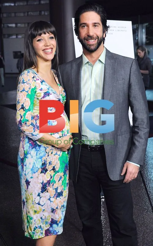 David Schwimmer and Zoe Buckman at "Trust" Premiere