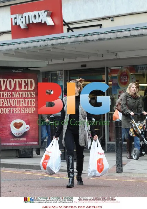 Elen Rivas Shops at TK Maxx
