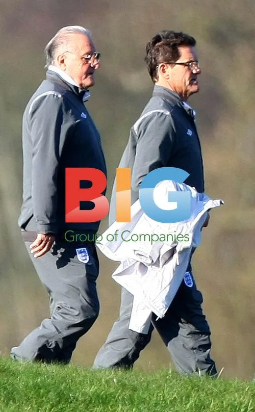 Fabio Capello and Assistants on Golf Course