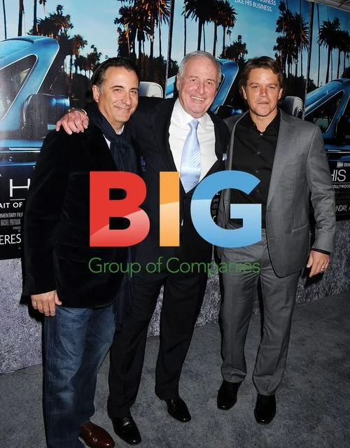 Andy Garcia, Matt Damon, Jerry Weintraub at "His Way" Premiere