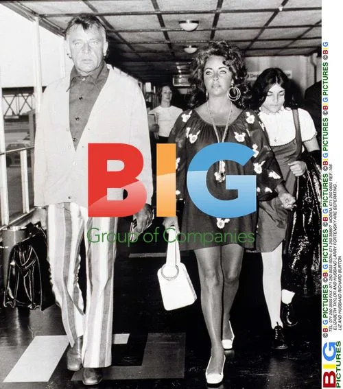 Elizabeth Taylor & Larry Fortenski Separating