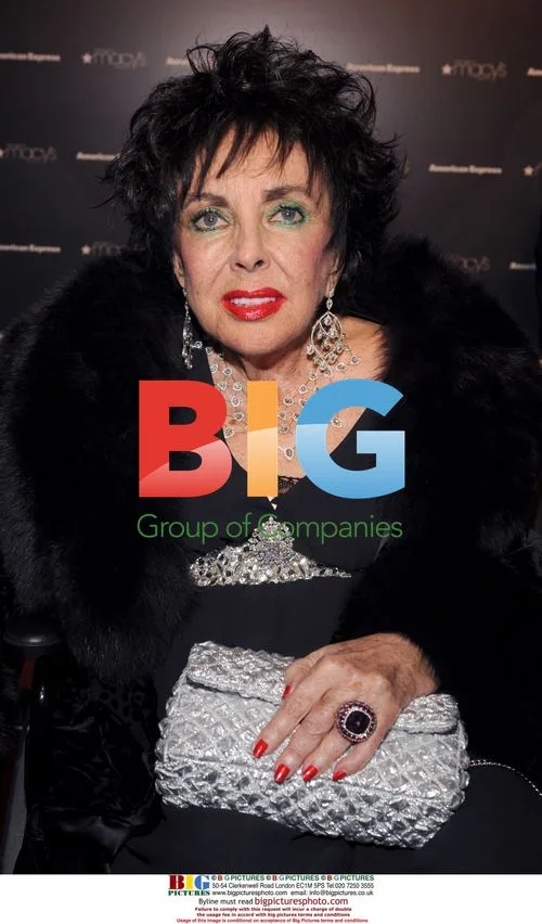 Elizabeth Taylor at Macy's Passport to Fashion Gala