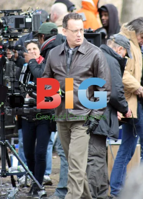Tom Hanks on Set of "Extremely Loud and Incredibly Close"