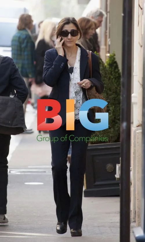 Ingrid Betancourt and Son in Paris
