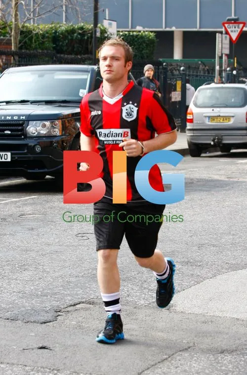 Chris Fountain on 'Coronation Street' Set