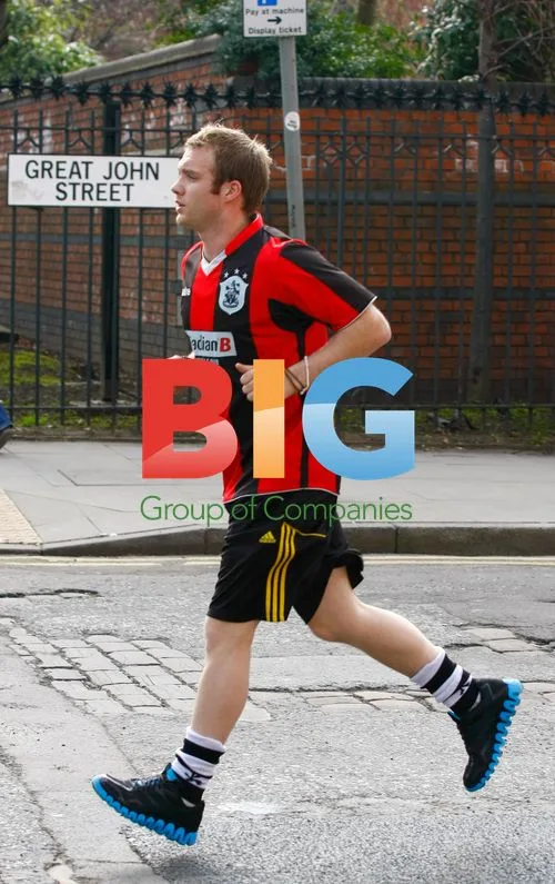 Chris Fountain on Coronation Street Set