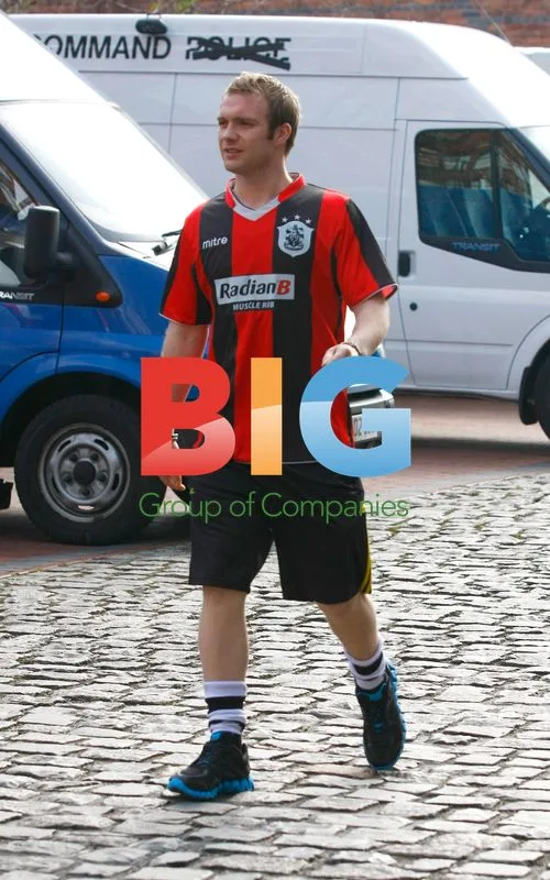 Chris Fountain on Coronation Street Set