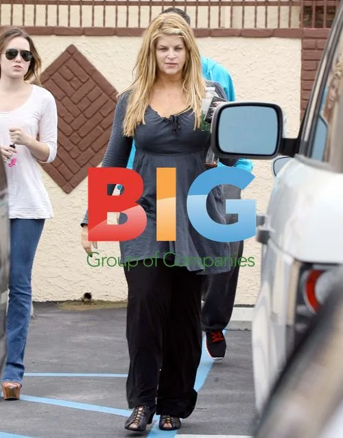 Kristie Alley with partner Maksim Chmerkovskiy