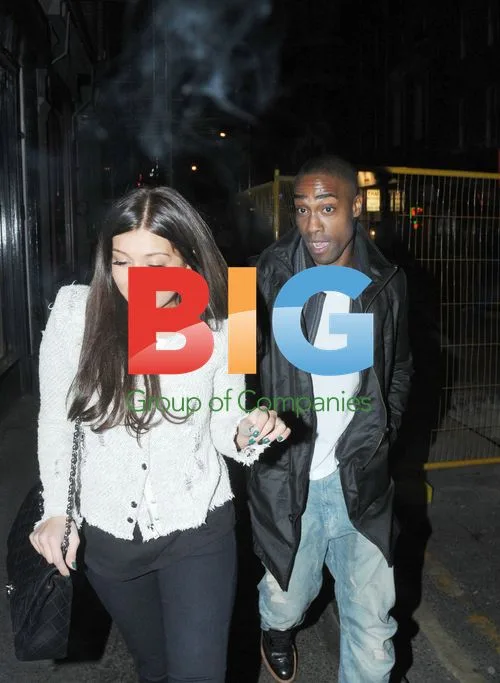 Blue Members Out in Soho