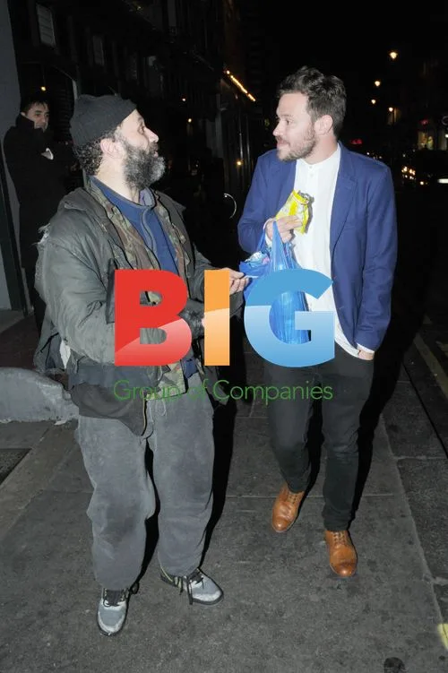 Will Young Spotted in Soho