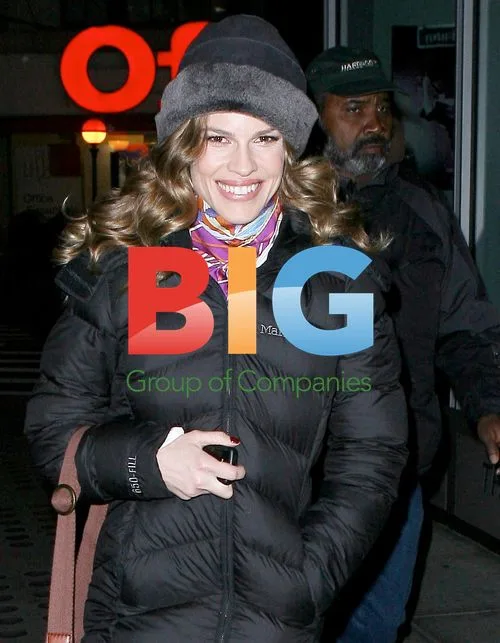 Hilary Swank Spotted in NYC