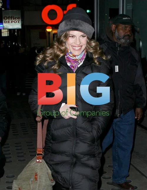 Hilary Swank Spotted in NYC