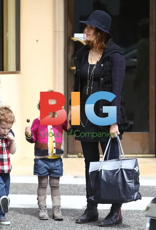 Jessica Alba and Daughter Honor in Beverly Hills