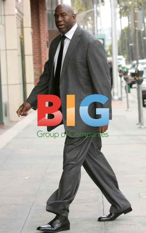 Magic Johnson Visits Doctor in Beverly Hills