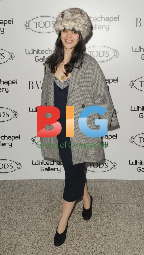 Natasha Khan at Tod's Arts Exhibition