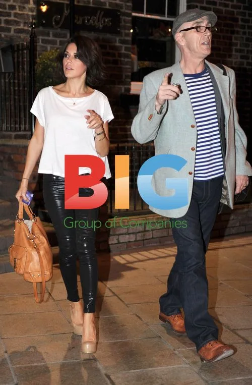 Danielle Lineker and Joe McGann after 'Calendar Girls'