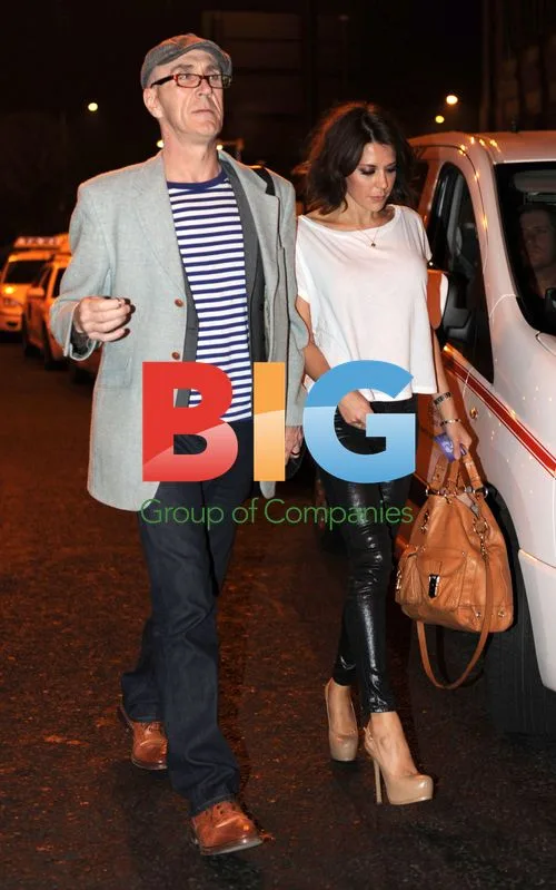 Danielle Lineker and Joe McGann After 'Calendar Girls' Show