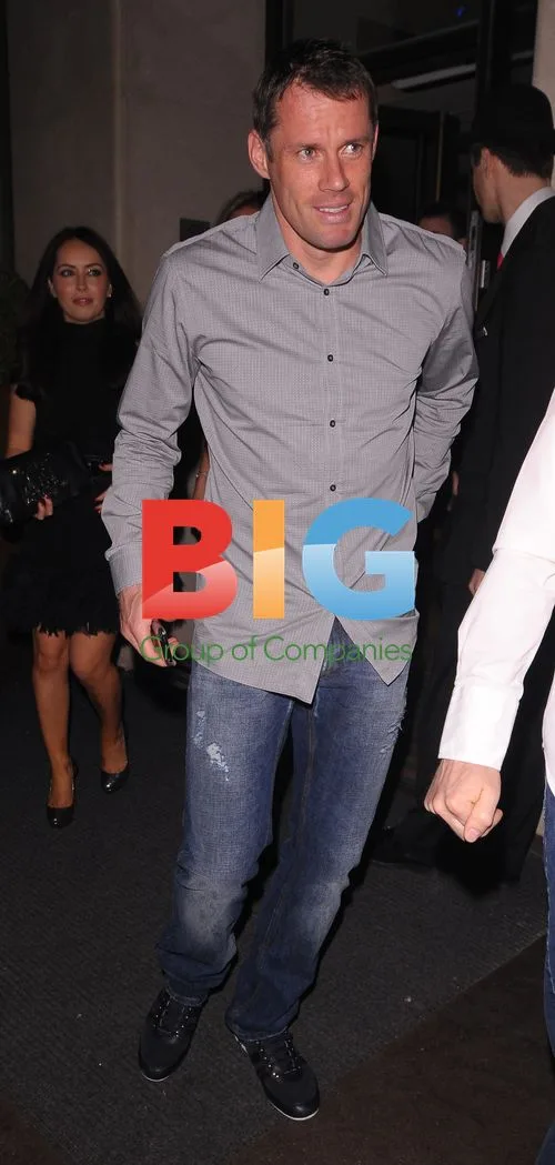 Jamie Carragher at Mayfair Hotel