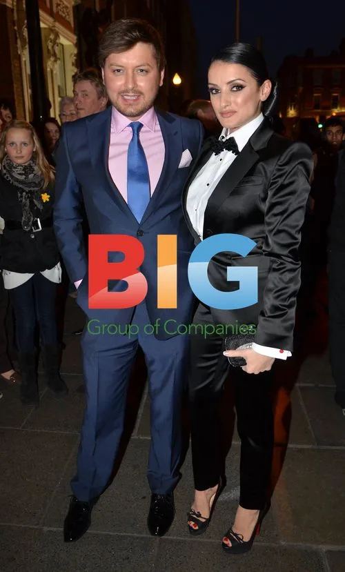 Brian Dowling and Virginia Macari at VIP Style Awards