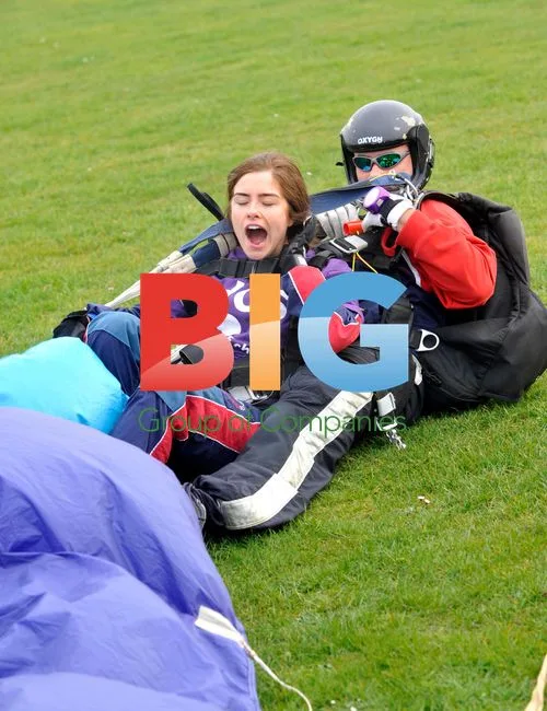 Hollyoaks stars skydive for NDCS