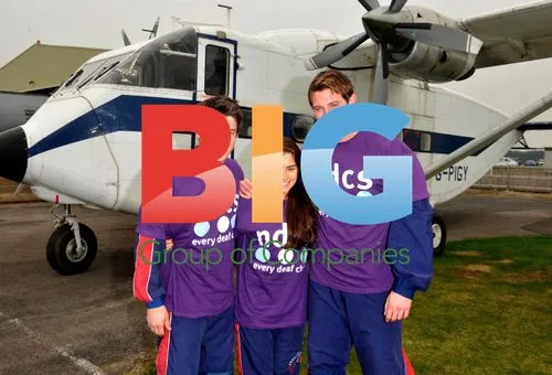 Hollyoaks stars skydive for NDCS