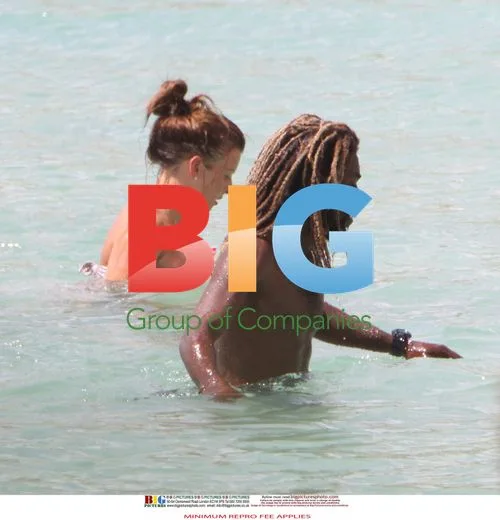 Coleen Rooney Chills in Caribbean